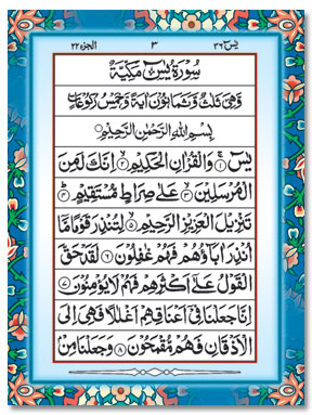 surah yasin arabic text